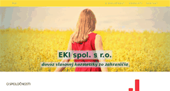 Desktop Screenshot of eki.sk